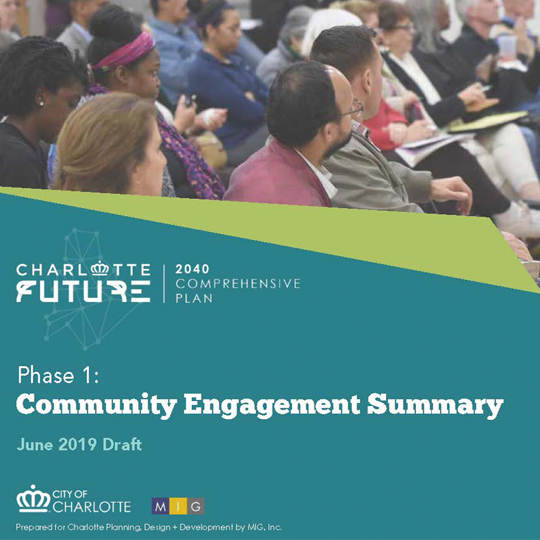 Phase 1: Community Engagement Summary